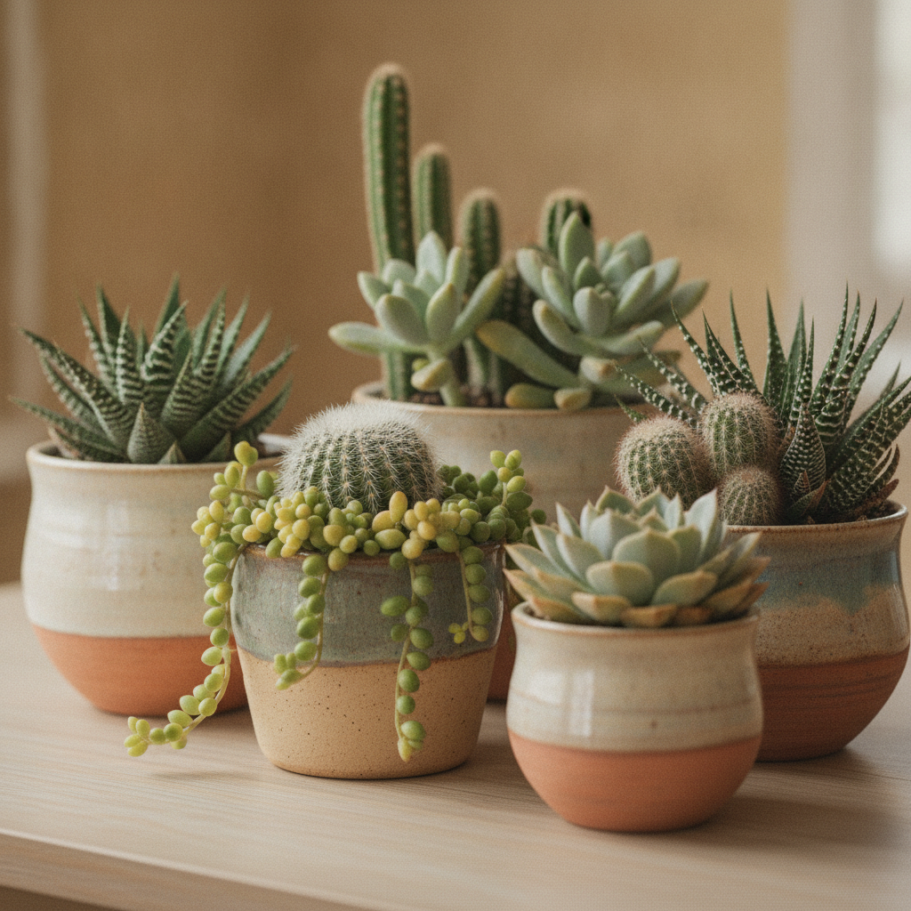 Plantas resistentes: Suculentas y cactus para el hogar Plantas resistentes: Suculentas y cactus para el hogar