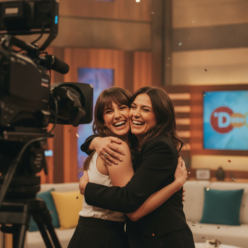 Reencuentro de Paz Padilla y Aramís Fuster en El Show de Paz Reencuentro de Paz Padilla y Aramís Fuster en El Show de Paz