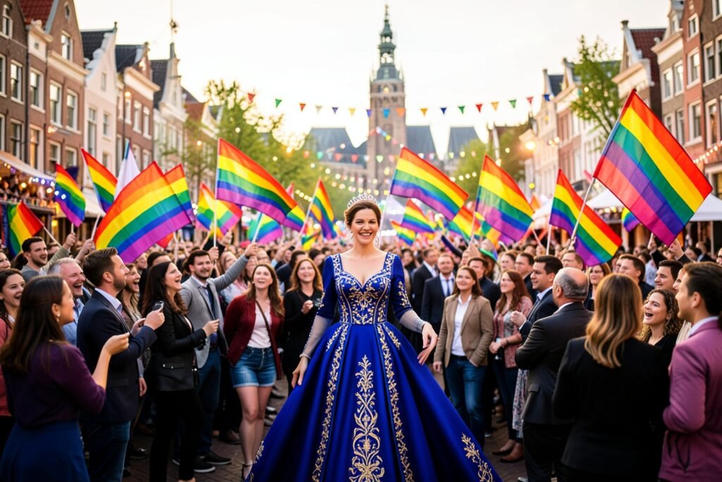 Reina Máxima inaugura el WorldPride 2024 en Ámsterdam