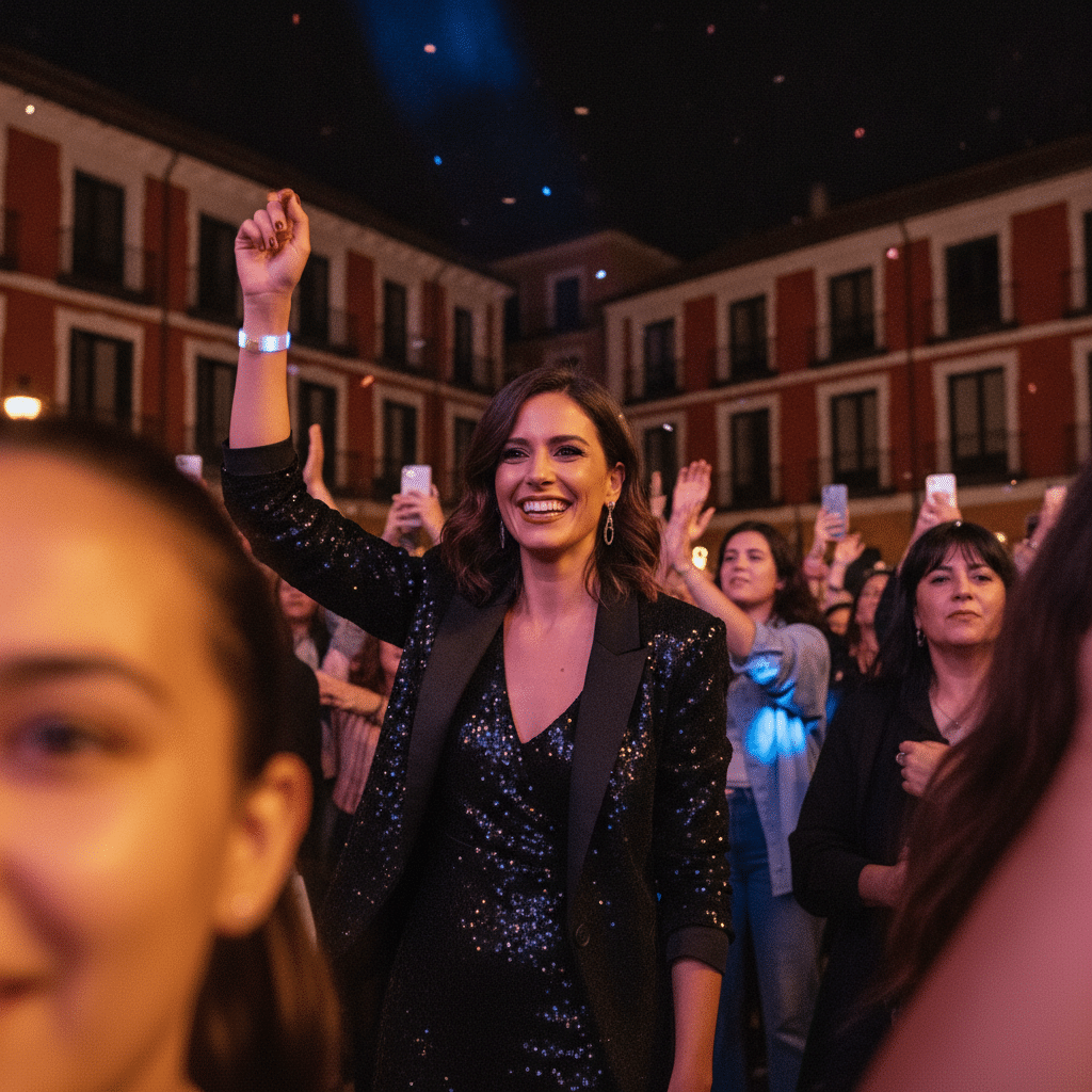 Telma Ortiz asiste al concierto de Ramoncín en Vallecas Telma Ortiz asiste al concierto de Ramoncín en Vallecas
