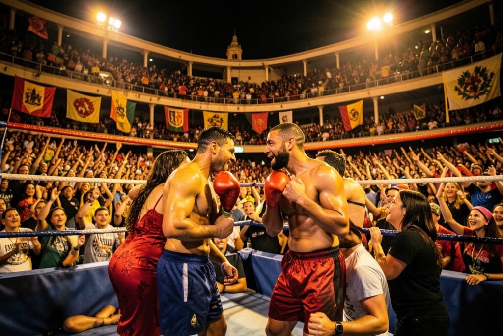 Velada del Año 6 en Sevilla reúne boxeo y apoyo de parejas
