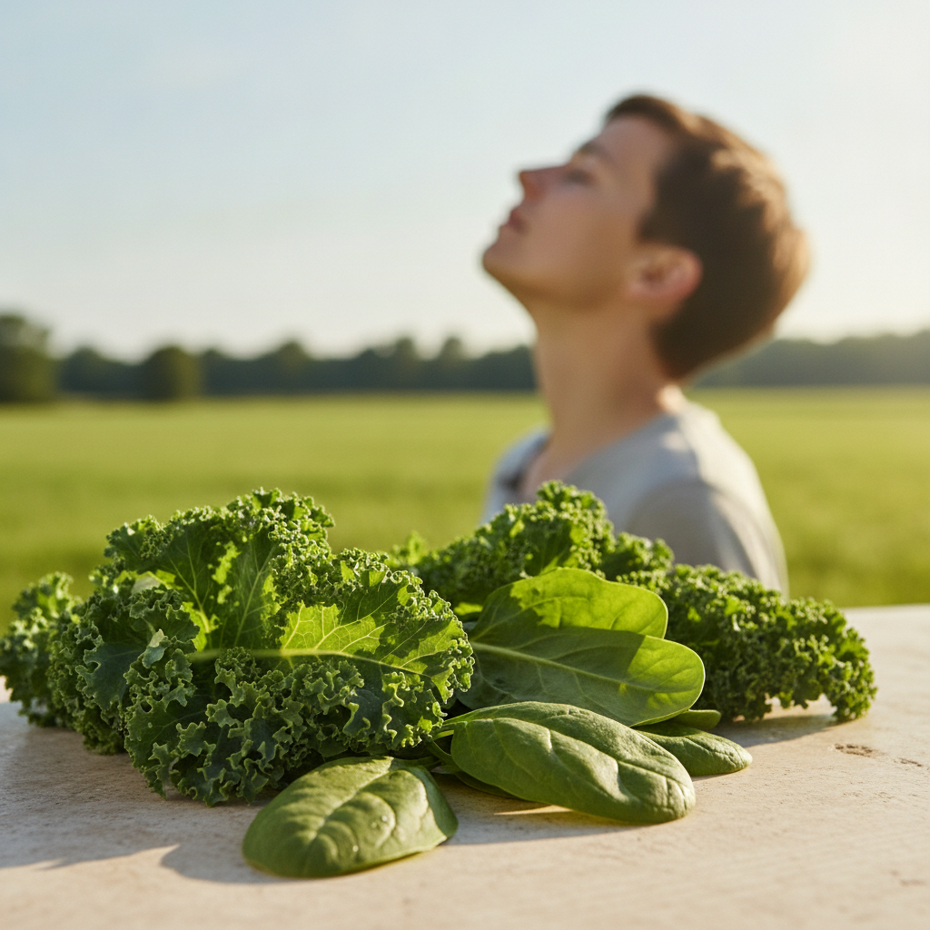 Verduras de hoja verde y su relación con la salud pulmonar Verduras de hoja verde y su relación con la salud pulmonar