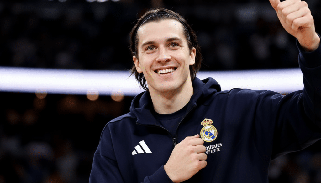Álvaro Carreras busca consolidarse en el Real Madrid tras su primer año