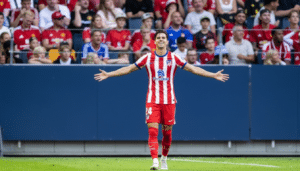 Arnau Ortiz sobre su futuro en el Atlético: "Que sea lo que Dios quiera"