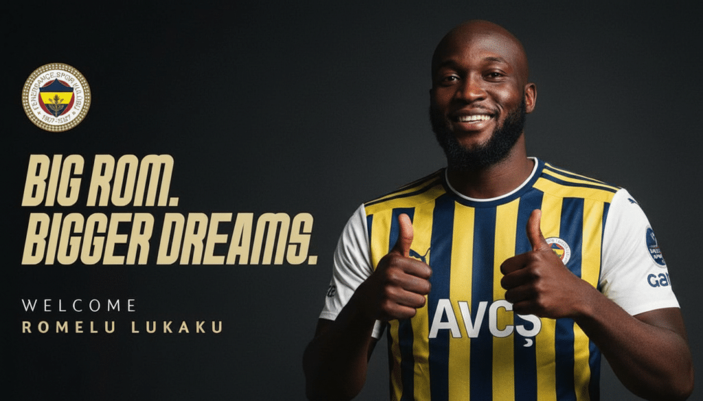 Romelu Lukaku traspasado al Fenerbahçe tras su etapa en Nápoles