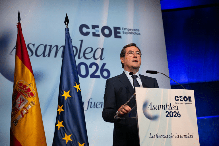 Antonio Garamendi inicia su tercer mandato al frente de la CEOE hasta 2030