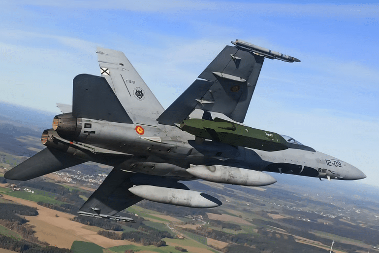 Dos F-18 españoles despegan en Rumanía por una alerta aérea