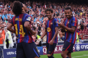 El Barça arrasa al Feyenoord