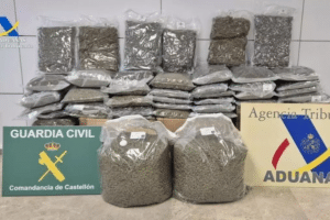 Intervenidos más de 60 kilos de marihuana