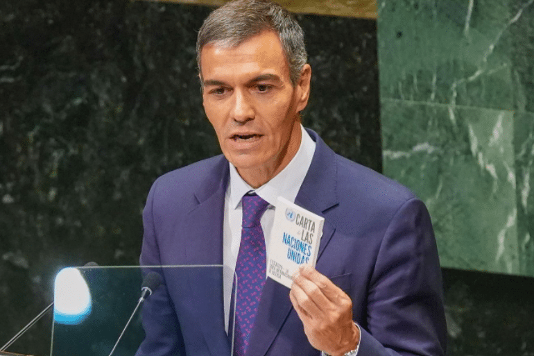 Sánchez carga contra líderes “egoístas, ignorantes y crueles” ante la ONU y reivindica su política sobre Ceuta Sánchez carga contra líderes “egoístas, ignorantes y crueles” ante la ONU