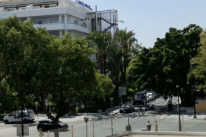 Tres detenidos tras un tiroteo en la Milla de Oro