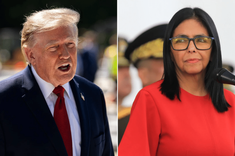 Trump se reunirá por primera vez con Delcy Rodríguez en Nueva York Trump se reunirá por primera vez con Delcy Rodríguez