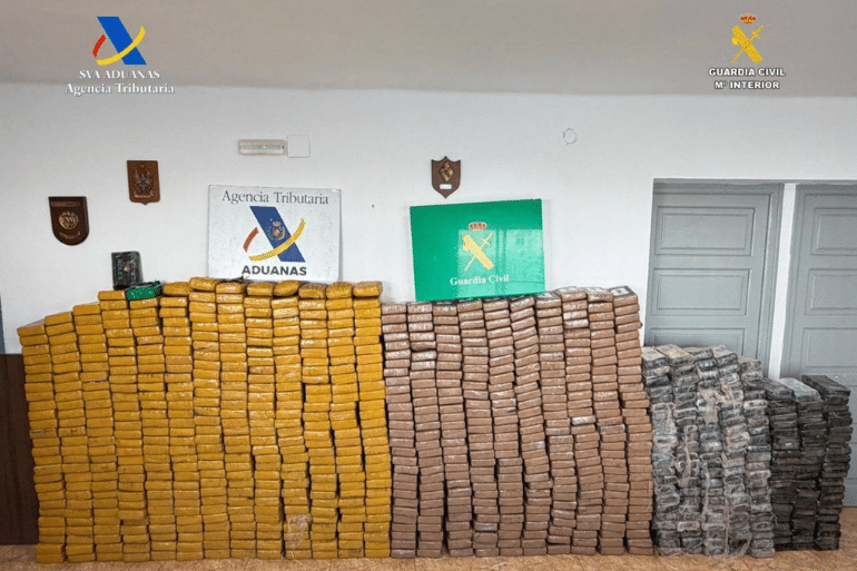 Interceptados 862 kilos de cocaína en el Puerto de Valencia con un método que inquieta a los investigadores