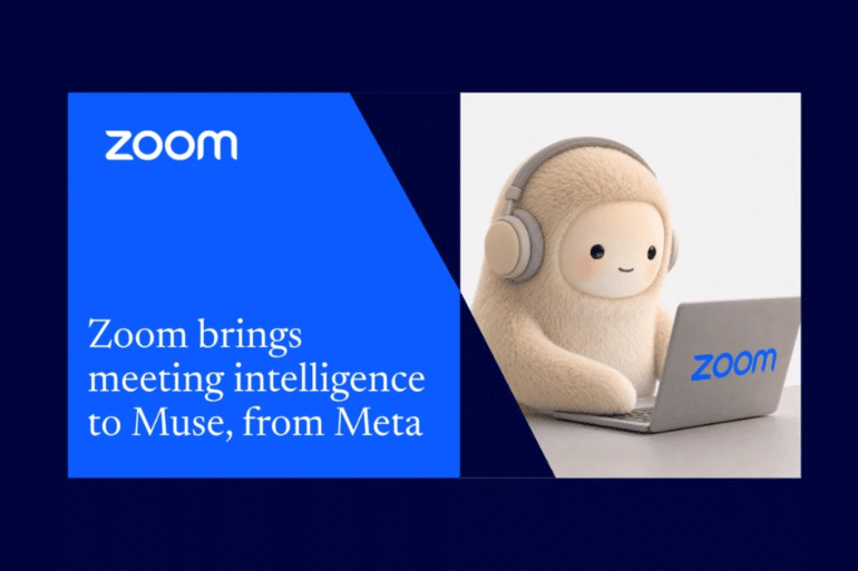 Zoom conecta sus reuniones con el agente de IA Muse de Meta