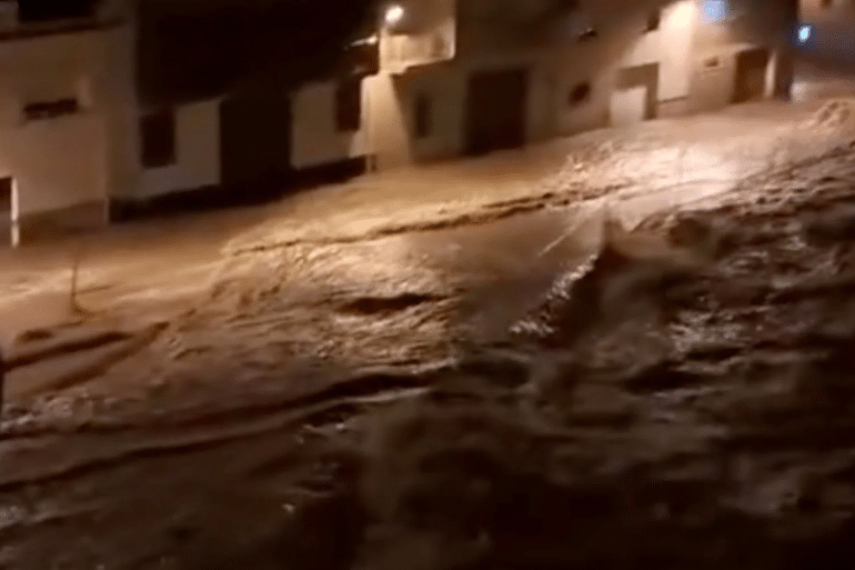 Las lluvias torrenciales inundan Tarragona y ponen en alerta a Castellón