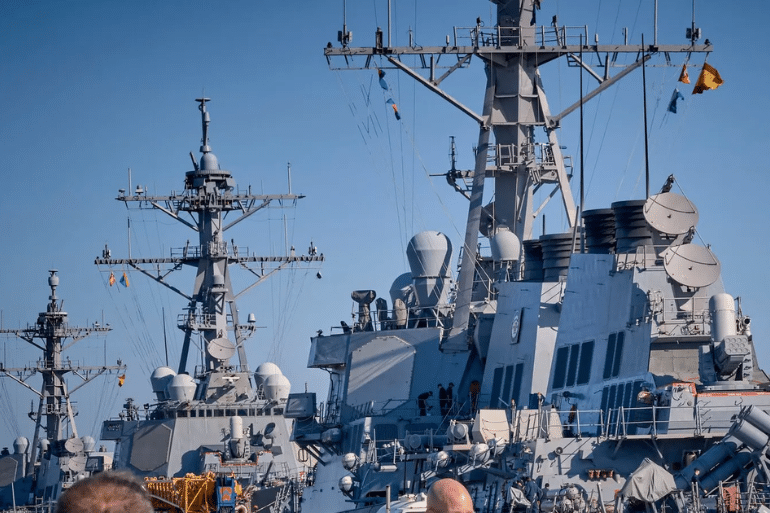 EEUU refuerza la Base de Rota con un sexto destructor de última generación
