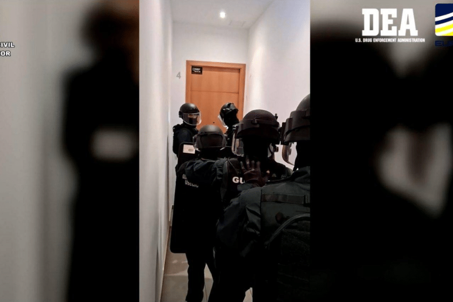 La Guardia Civil desarticula una red de cocaína con 20 detenidos