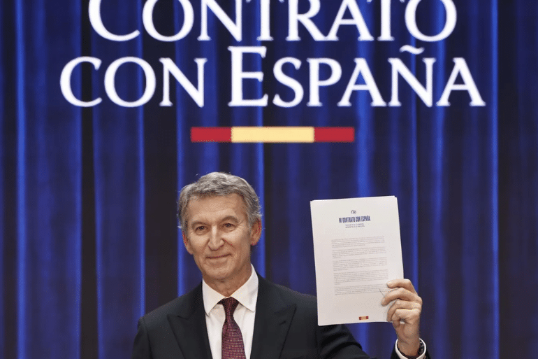 Feijóo presenta sus 12 compromisos para gobernar España