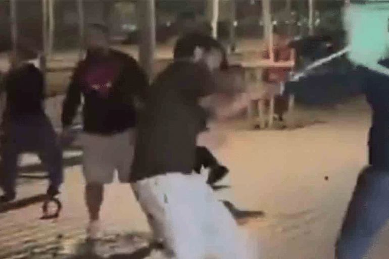 Seis detenidos tras una violenta pelea con sillas y botellas en Barcelona