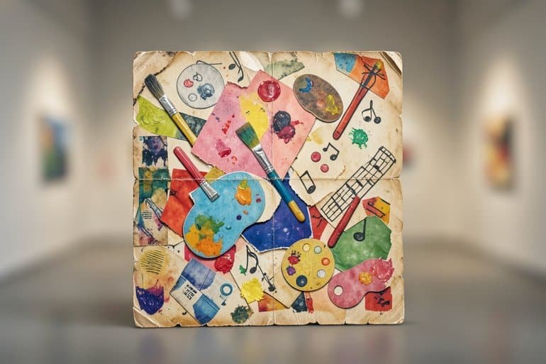 Marta Sánchez lanza collages de arte y genera ingresos con su colección Marta Sánchez lanza collages de arte y genera ingresos con su colección